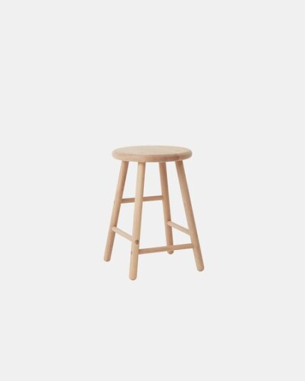 OYOY Living Design Moto Stool - Low - Brown - H:46CM