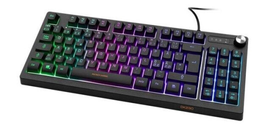 Deltaco GAMING DK230 - Tastatur - Nordisk - Svart Deltaco GAMING DK230 - Tastatur - Nordisk - Svart