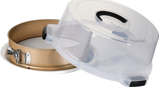Modern House - bAYk kakefat m/springform og lokk 26 cm gull Modern House - bAYk kakefat m/springform og lokk 26 cm gull
