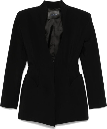 Mugler Dame Jakker Svart M, Mugler Dame Jakker Svart M,