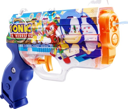 X-Shot Vannpistol Skins Nano Fast-Fyll 100 ml Sonic X-SHOT OneSize Leketøy Blå Hvit