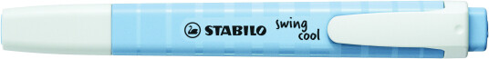 Tekstmarker pastell himmelblå