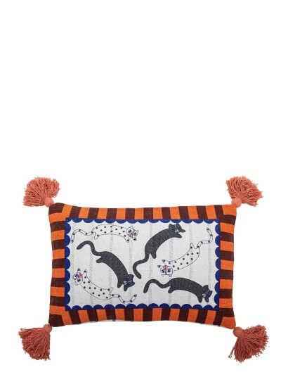 Bloomingville Missy Cushion Orange 60X35CM Bloomingville Missy Cushion Orange 60X35CM