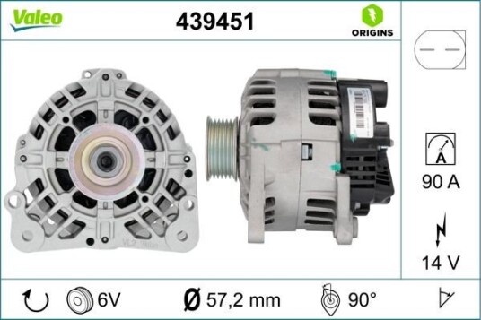 Dynamo VALEO 439451