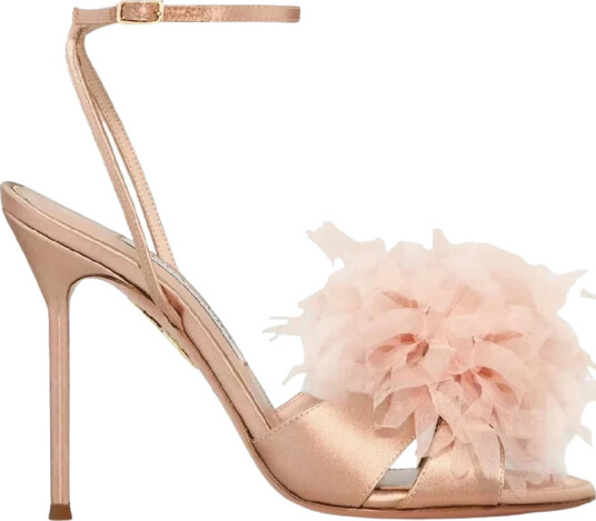 Aquazzura Dame Sko Rosa 37 1/2 EU, Aquazzura Dame Sko Rosa 37 1/2 EU,