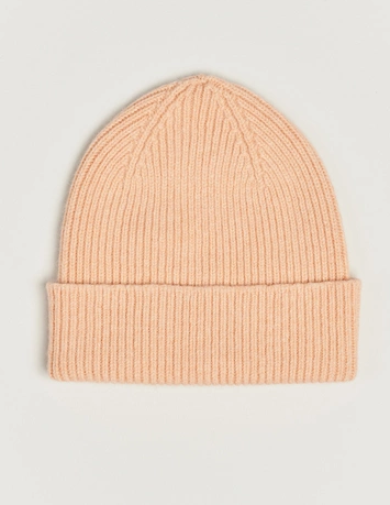 Le Bonnet Lambswool/Caregora Beanie Peach