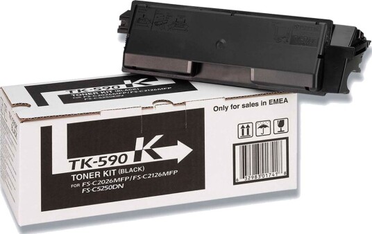 Kyocera TK-590K Toner 7000 sider Svart