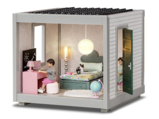 Dukkehus Lundby rom 22cm Dukkehus Lundby rom 22cm