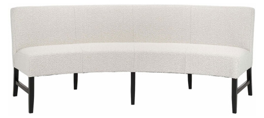 Artwood Giselle spisesofa rund nobu cream