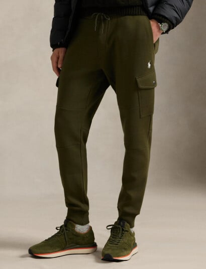 Polo Ralph Lauren Double-Knit Cargo Jogger Pant - Green - XS