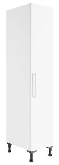 Alterna Vaskerom: Høyskap 40-60cm M/rengjøringsinnredning Hvit / 40cm