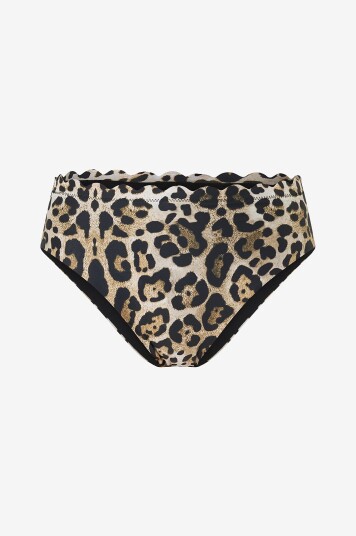 KAANDA Beach life   Bikinitruse New Venus Scallop Mid Rise Bottom   Flerfarget