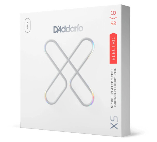 D'Addario Xse1052-3p Xs Coated (010-052), 3-Pack