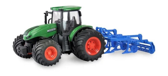 Amewi RC Tractor with Cultivator 1:24 RTR Green Amewi RC Tractor with Cultivator 1:24 RTR Green