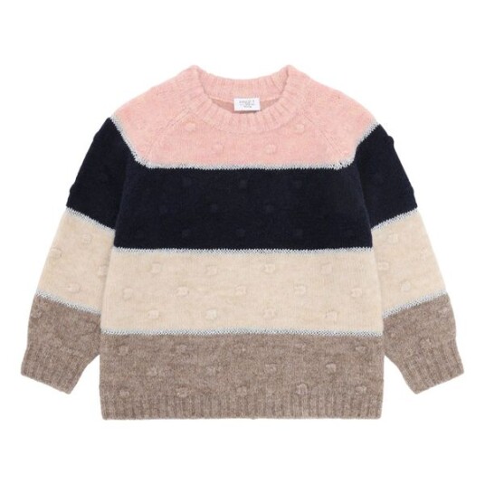 Hust & Claire Wheat Melange Pippa Strikk 128 Hust & Claire Wheat Melange Pippa Strikk 128
