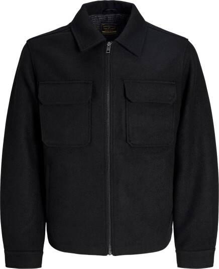 Jack & Jones Jprbluwakefield Wool Blend Jacket Sn Black S