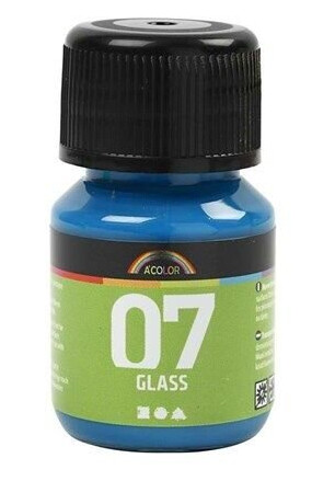 Creativ Company Permanent Glass Paint - Turquoise 30ml