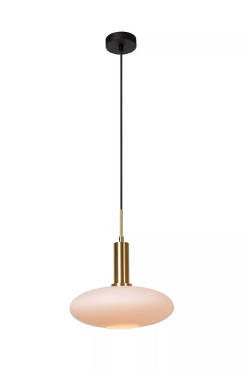 Other Brand Singala takpendel 30 cm - Svart/Opal/Messingfarget