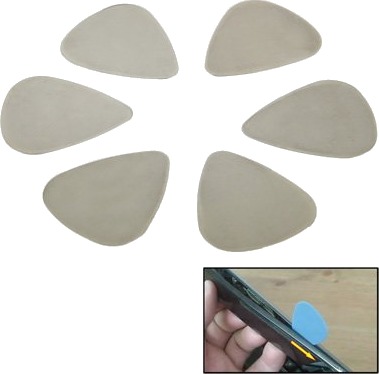Metallplektrum for Mobilreparasjoner 6 stk S-IP5G-0785