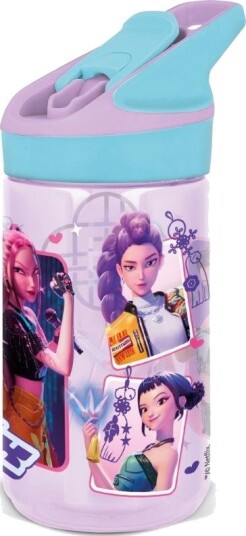K-Pop Demon Hunters Tritan Premium Drikkeflaske Med Sugerør 480ml