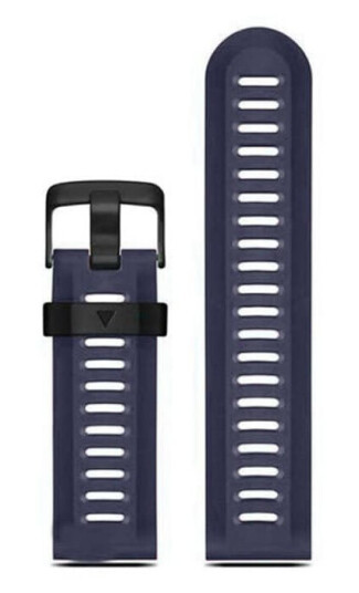 INF Klokkereim til Garmin Fenix 3 HR/6X GPS/5X Sapphire/Descent MK1 Blå + blå