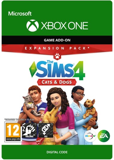 The Sims 4 + Cats & Dogs DLC Bundle (Xbox One) The Sims 4 + Cats & Dogs DLC Bundle (Xbox One)