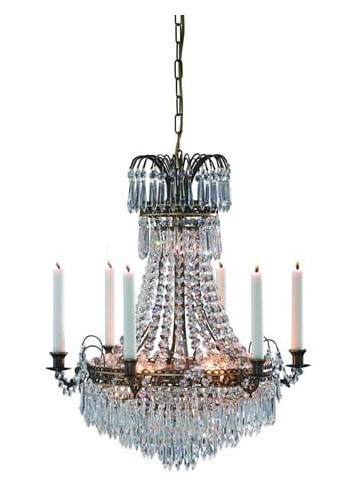 Läckö Taklampe 7 Lys Antikk