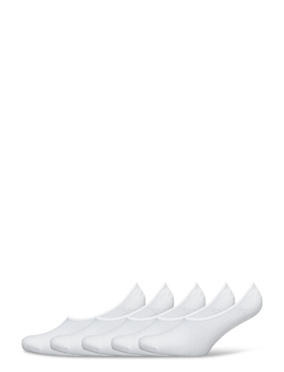 Resteröds No-Show Socks 5-Pack - White - 40-45