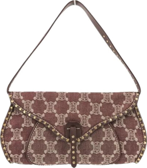 Celine Vintage Dame Rød