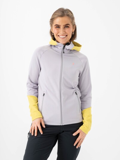 Peak Performance Rider Essentials Zip Hood Grå XS Peak Performance Rider Essentials Zip Hood Grå XS