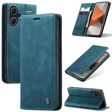 Xiaomi Redmi Note 13 Pro+ Caseme 013 Series Lommebok-deksel Blå