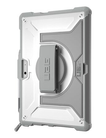 UAG Case for Surface Go 3/Go 2/Go [10.5-in] w/ HS & SS - Plasma White/Grey