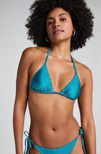 Hunkemöller Triangle bikinitopp Aqua Grønn