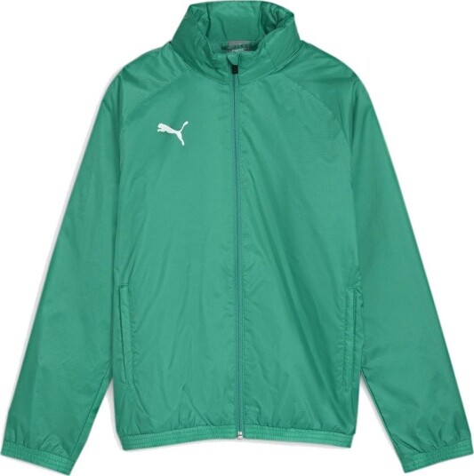 PUMA Jakke teamGOAL All Weather Grønn/PUMA White Barn størrelse 164 cm