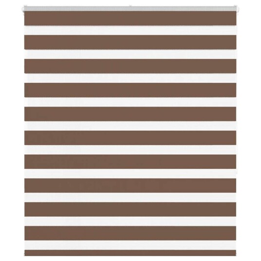 Sebragardin brun 125x150 cm stoff bredde 120,9 polyester