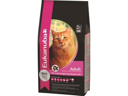 Eukanuba Euk Cat Adult Sterilised/Weight Control 10Kg