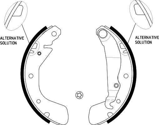Bremsesko sett HELLA 8DB 355 001-291