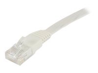 MicroConnect UltraFlat - Nettverkskabel - RJ-45 (hann) til RJ-45 (hann) - 2 m - UTP - CAT 6 - flat - hvit