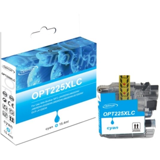 Optimum Blekkpatron - cyan XL 1200 sider OPT225XLC
