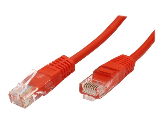 Roline Koblingskabel Rj-45 Hann Til Rj-45 Hann 1 M Utp Cat 5E Rød