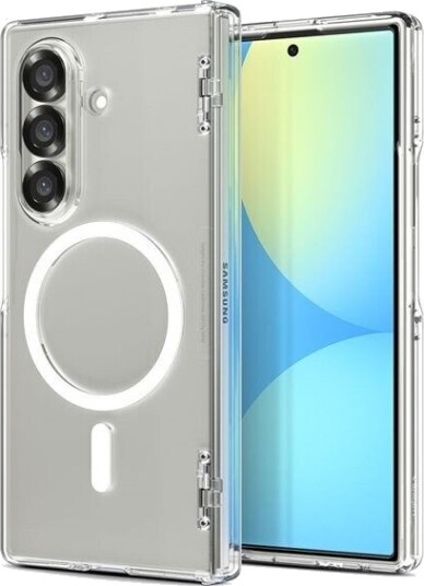 Spigen Ultra Hybrid Pro MagSafe Gjennomsiktig Hvit Mobildeksel for Samsung Galaxy Z Fold7