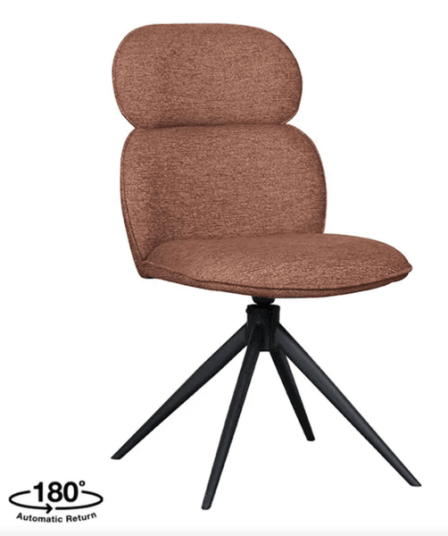 Trend Collection Vidar Spisestol uten armlener – Korall Bouclé Trend Collection Vidar Spisestol uten armlener – Korall Bouclé
