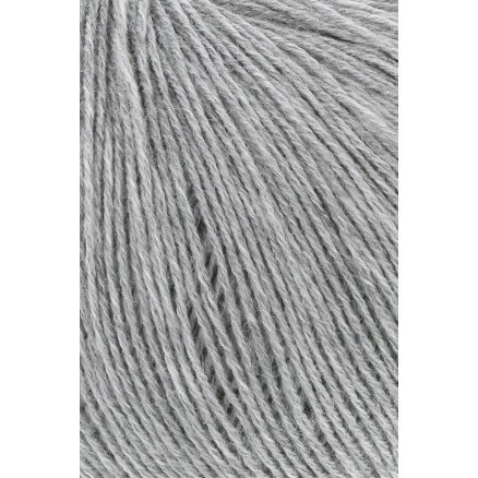 Lang Garn Merino 400 Lace Garn 03 Lys Grå Melange