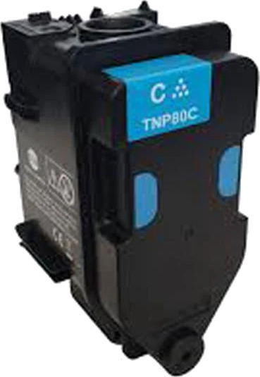 Konica Minolta Toner TNP-80C Cyan (9.000 sider) Original