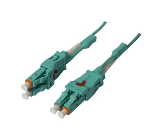 Synergy Fiberkabel Duplex LC/LC OM3 Uniboot 15m