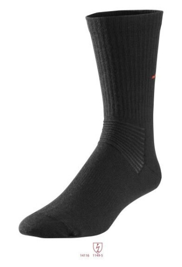 Snickers Workwear 9262 ProtecWork Strømpe svart, flammesikring 43-45, Klær
