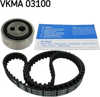 Registerreimsett SKF VKMA 03100