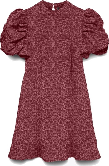 Vero Moda Merle Short Sleeve Short Dress Rød XS