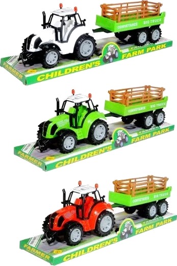Swede Traktor Med Tilhenger Q3040 Swede Traktor Med Tilhenger Q3040
