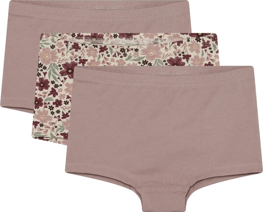 Minymo Briefs 3 Pack Aop Beige 122